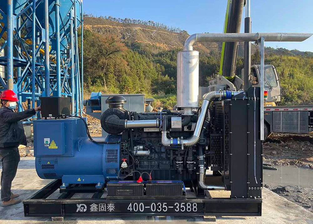 Одржување на сет на генератор на дизел 400kW.